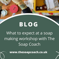 What to expect at a soap making workshop with The Soap Coach