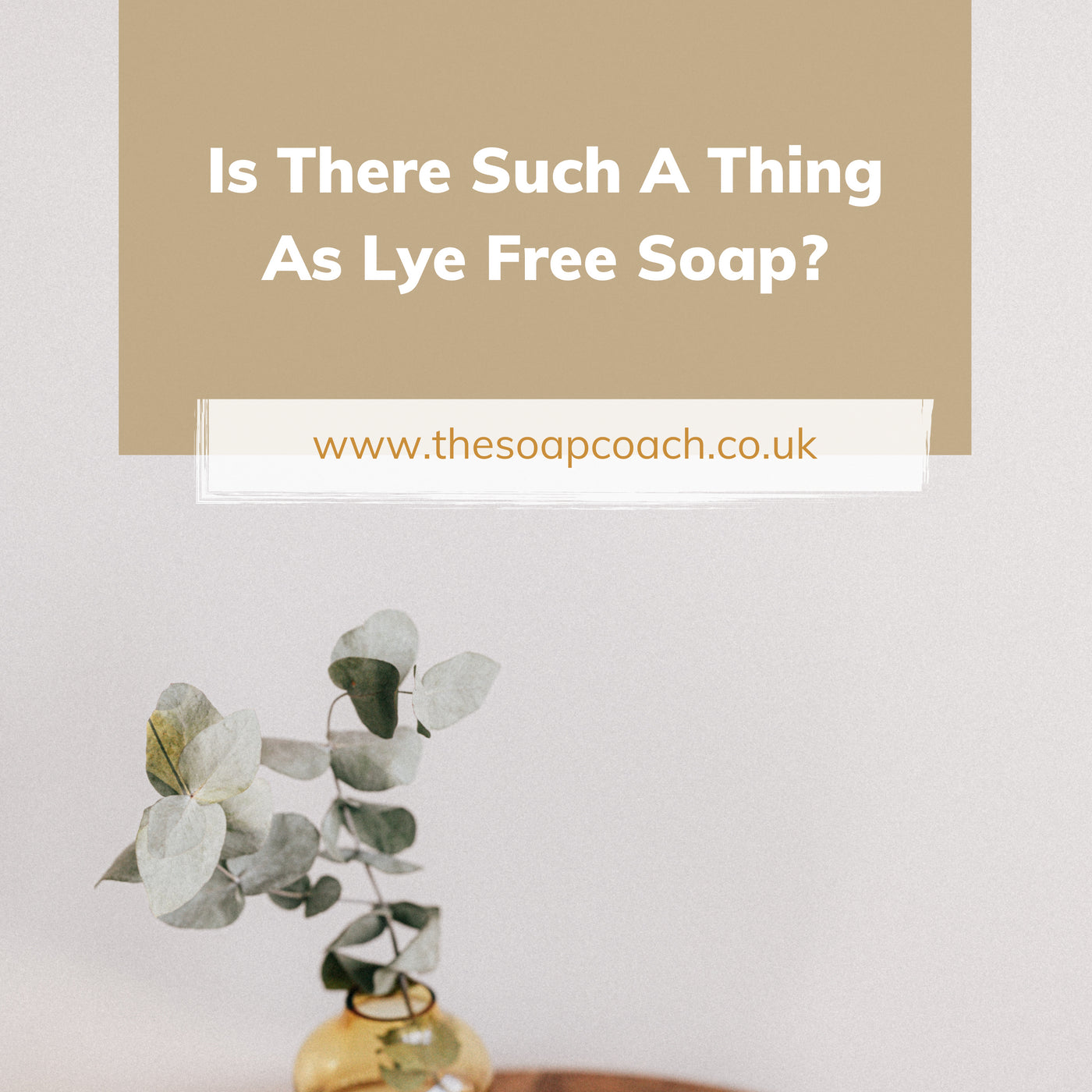 Does Organic Soap Contain Lye? It's not Soap without Lye!