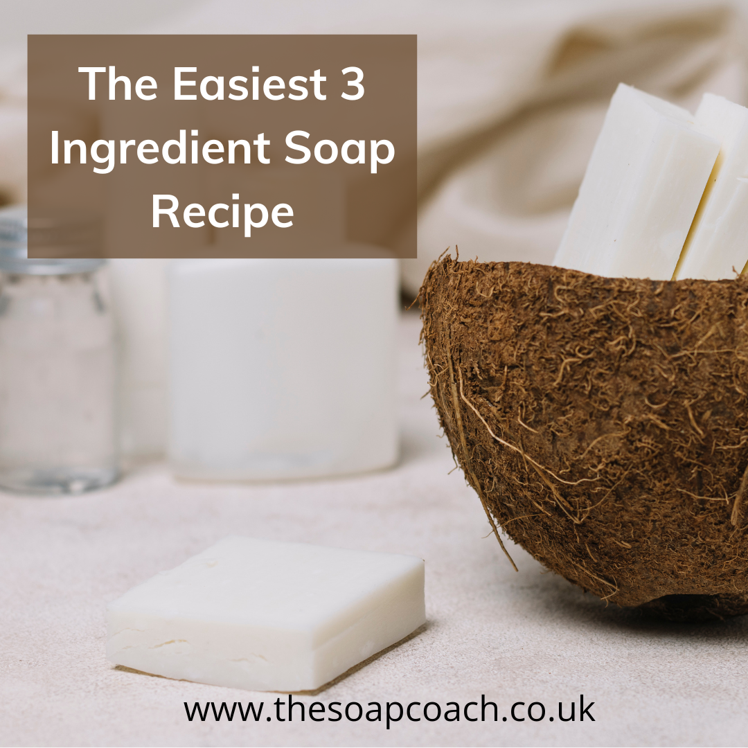 The Easiest 3 Ingredient Soap Recipe