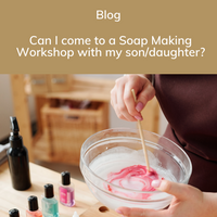 can my child come to a soap making workshop