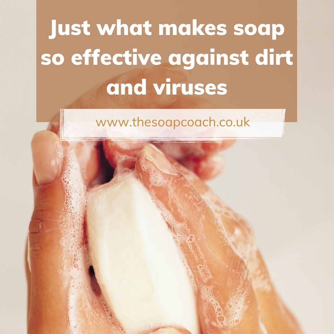 Just what makes soap so effective against dirt and viruses - the science made simple for all ages.