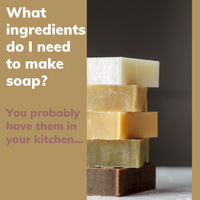 What ingredients are used to make soap?