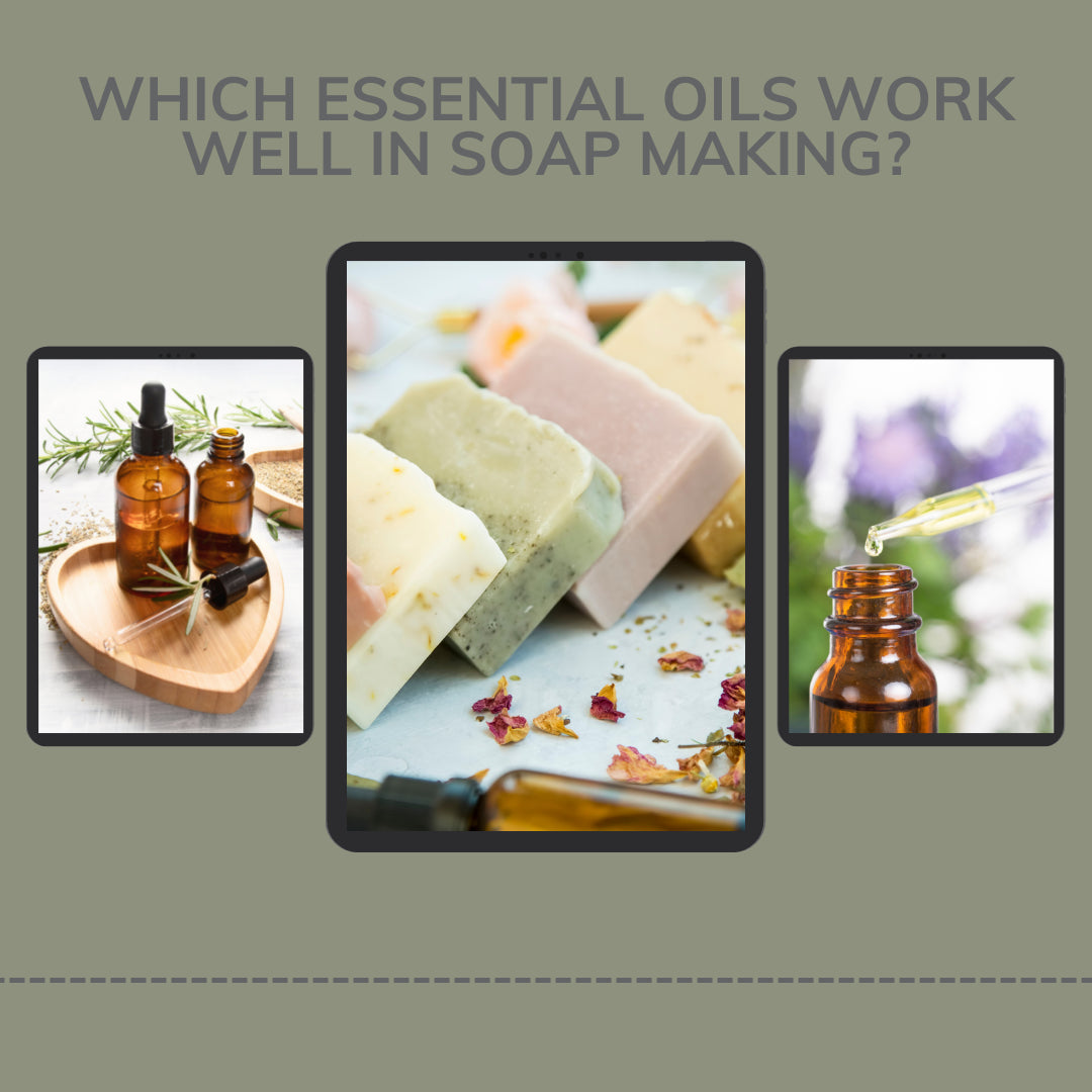 Six essential oils that everyone who is new to cold process, natural soap  making needs to buy now! 
