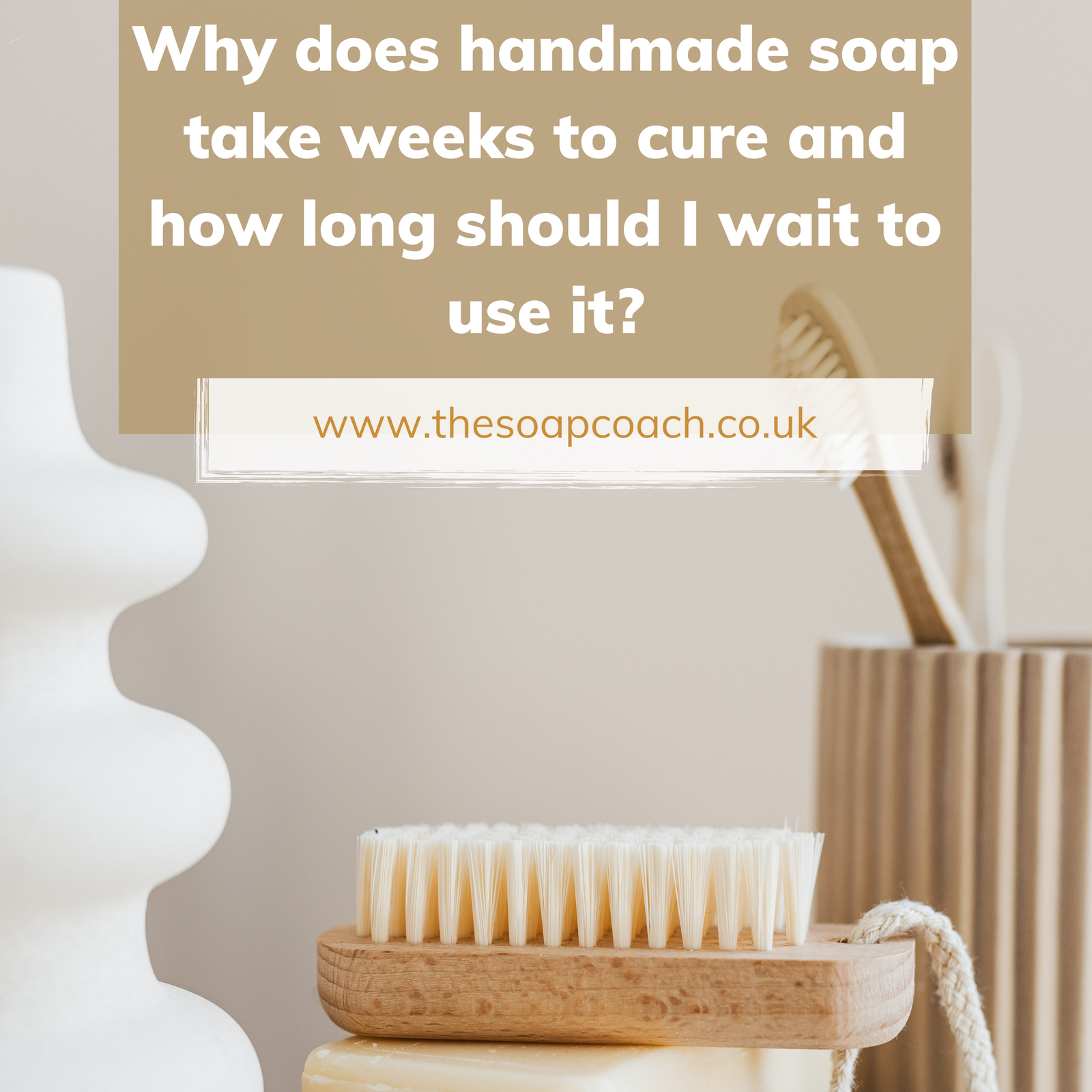 How long does it take soap to cure