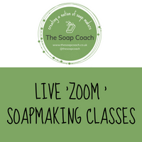 Online Soap Making Classes via Zoom (LIVE)