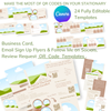 QR Code Business Stationary Templates For Canva