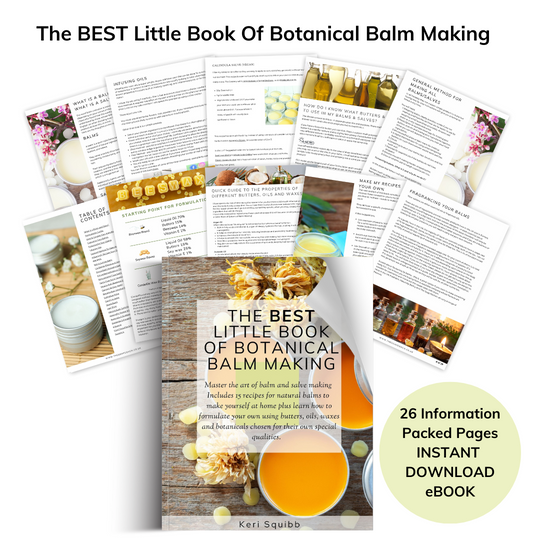 The BEST Little Book of Botanical Balm Making