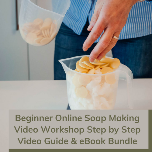 Beginner Online Soap Making Video Workshop Step by Step Video Guide & eBook Bundle