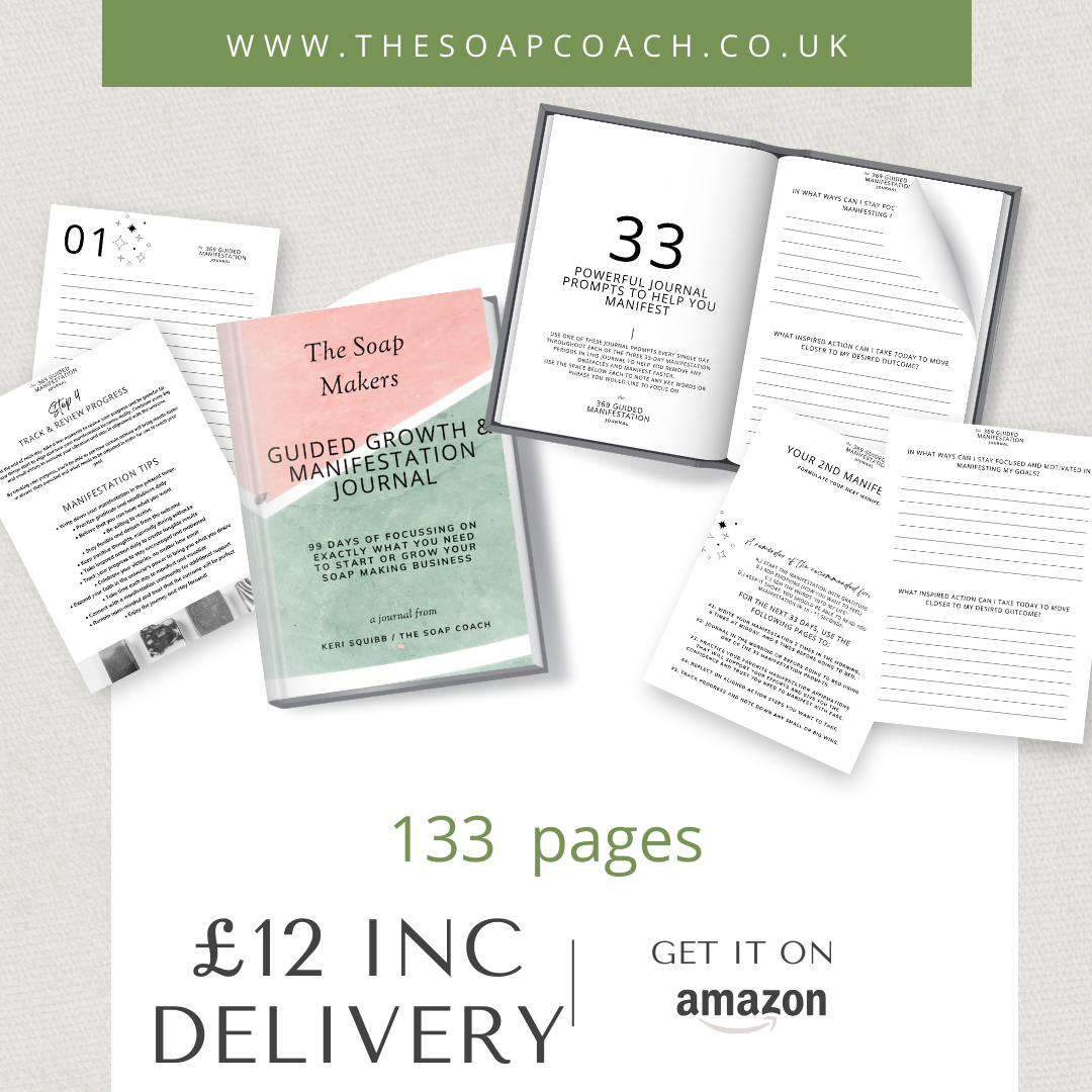 Make it Happen - The Soap Makers Guided Growth & Manifestation Journal ...