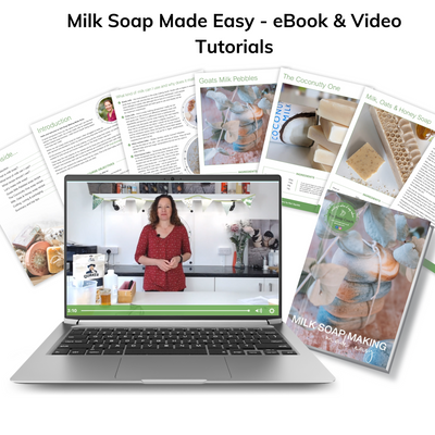 Milk Soaps Made Easy ON SALE USUAL PRICE £19.99