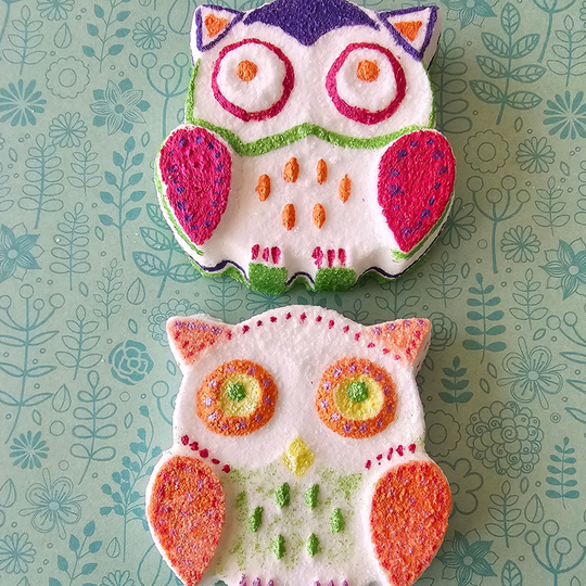 Creative Bath Bomb Painting