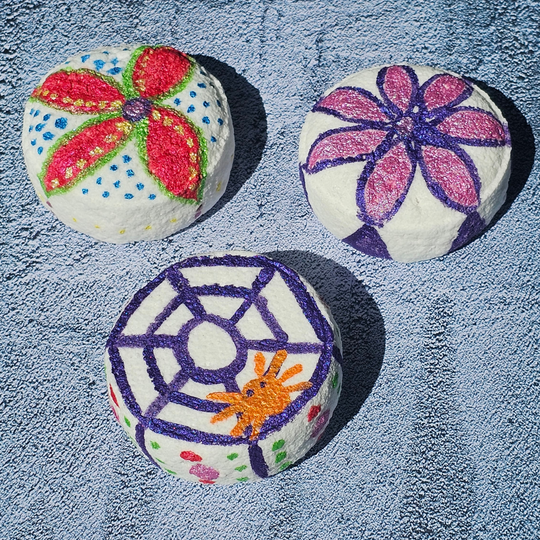 Creative Bath Bomb Painting