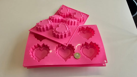 Silicone Soap Mould Jagged Heart