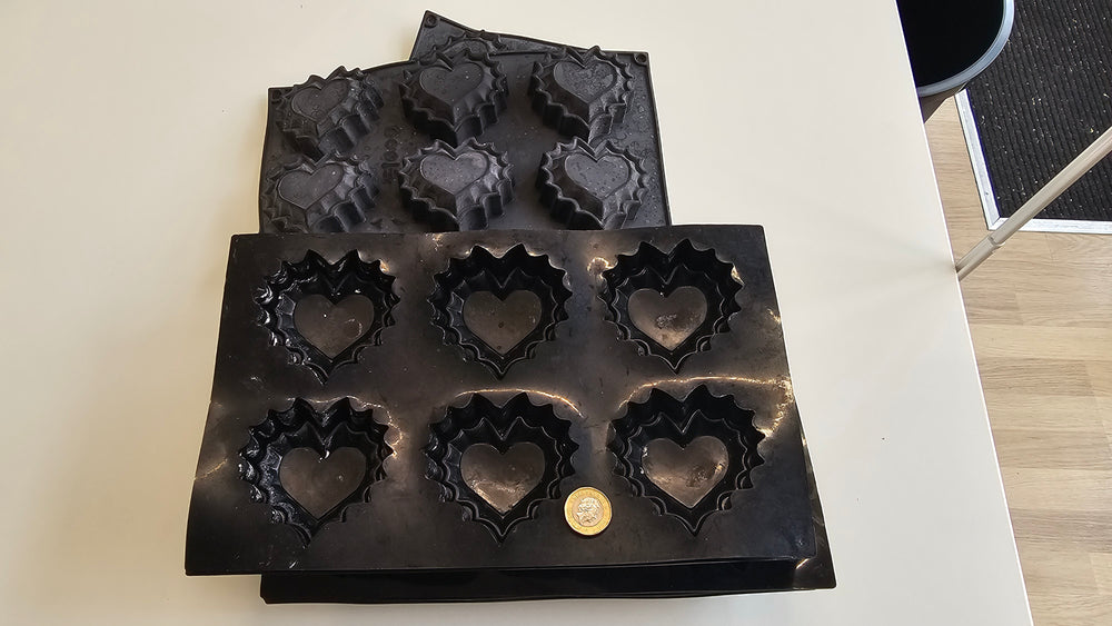 Silicone Soap Mould Jagged Heart