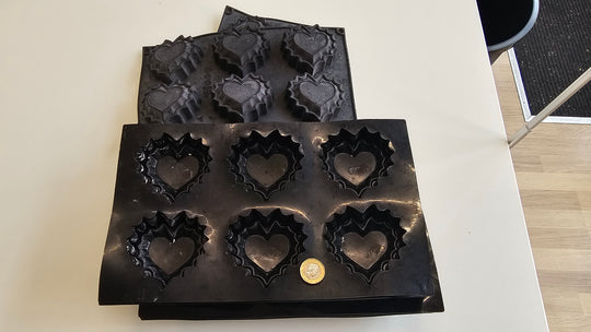 Silicone Soap Mould Jagged Heart