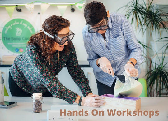 Beginners Natural Soap Making Workshops Aged 16 +