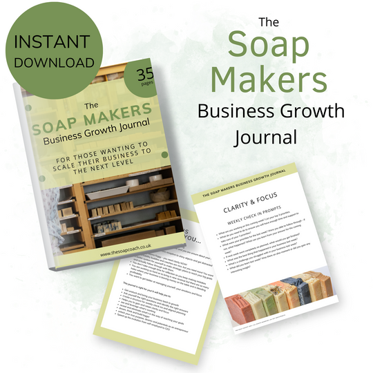 The Soap Makers Business Growth Journal (INSTANT DOWNLOAD PDF)