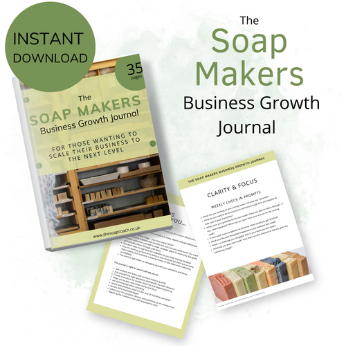 The Soap Makers Business Growth Journal (INSTANT DOWNLOAD PDF)