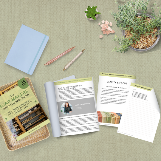 The Soap Makers Business Growth Journal (INSTANT DOWNLOAD PDF)