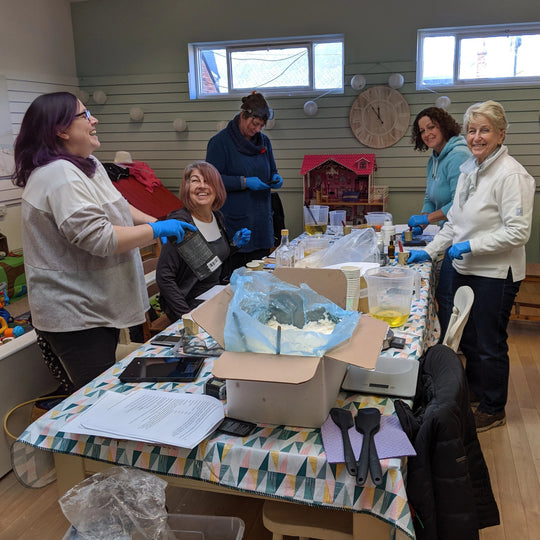 Beginners Natural Soap Making Workshops Aged 16 +