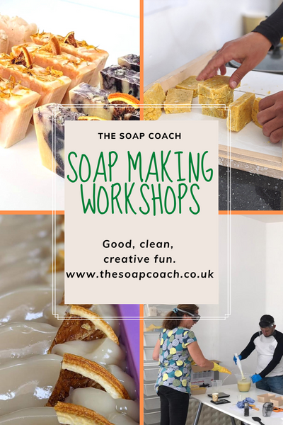 Beginners Natural Soap Making Workshops Aged 16 +